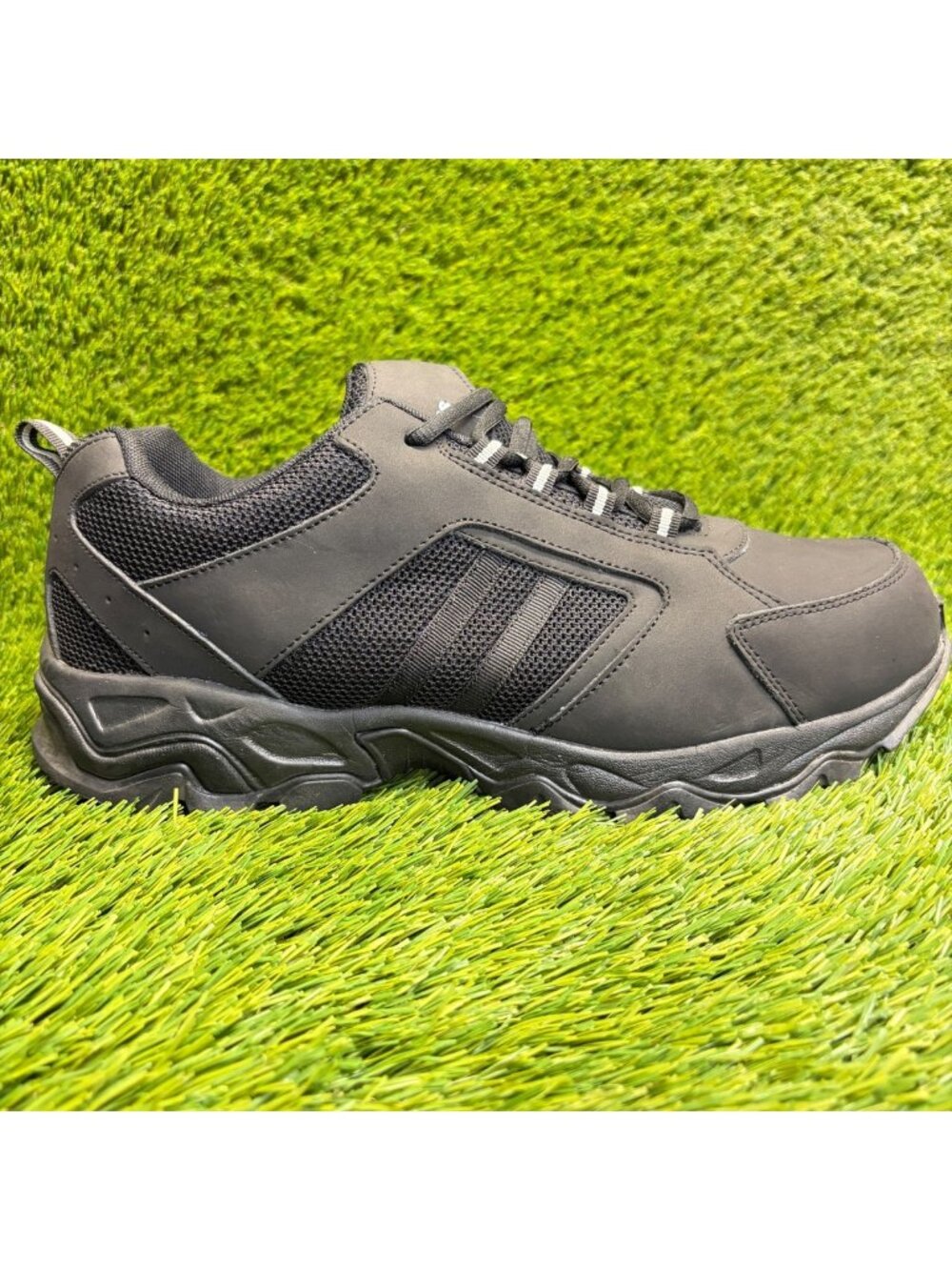 Nautilus Guard Sport Mens Size 14 Black Electric Hazard Steel Toe Work Shoes